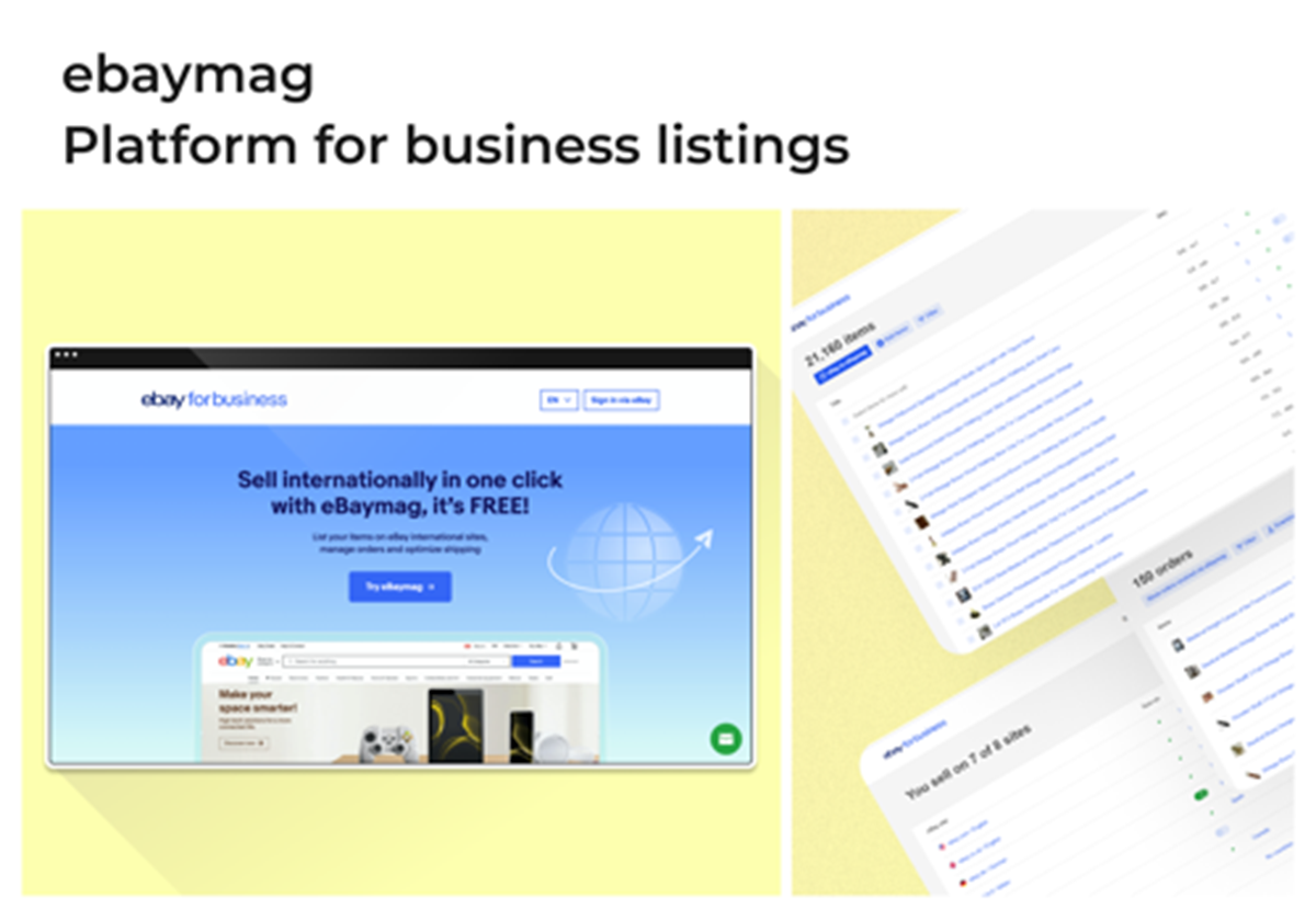 eBaymag - Platform for business listings - eBay