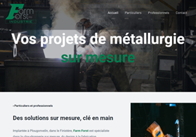 Showcase website creation