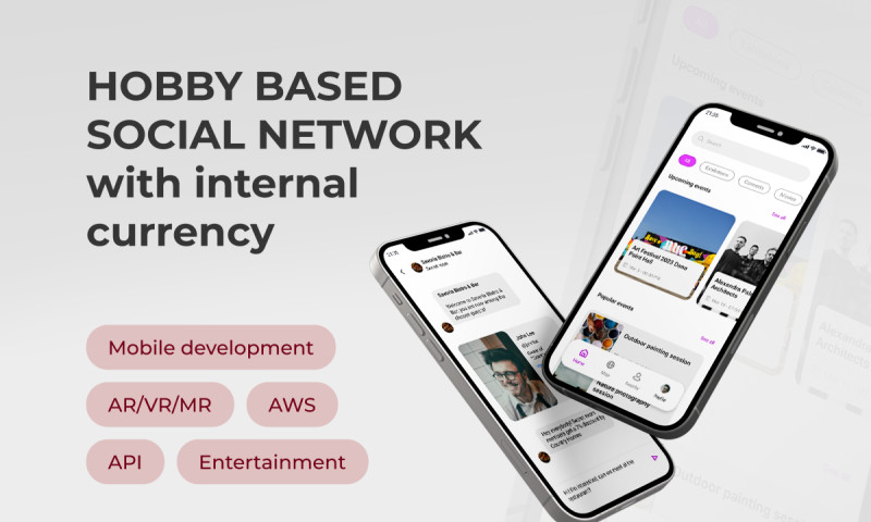 Innowise Project - Hobby based social network