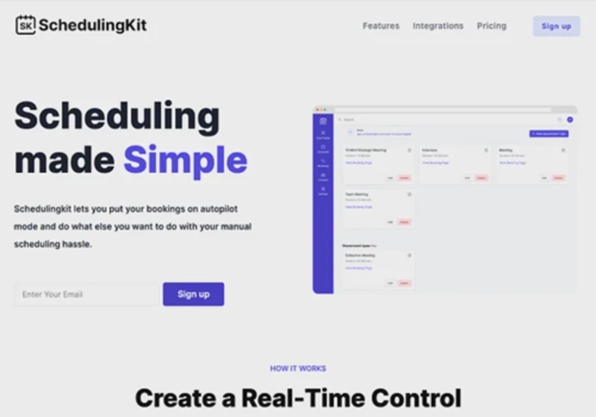 Front-end Development Project - Scheduling Kit - Hazelhurst