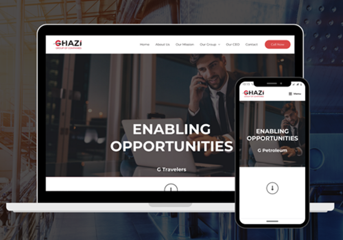 Web Development for Conglomerate - Ghazi Group of Companies