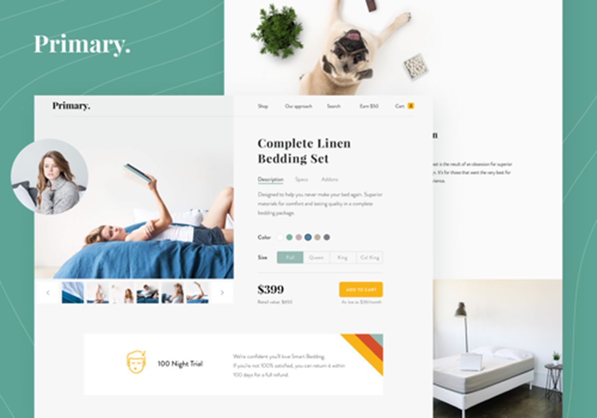 Reimagened design for smart bedding with revolutionary pricing - 