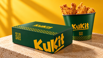 Kukit, fast-food branding and packaging