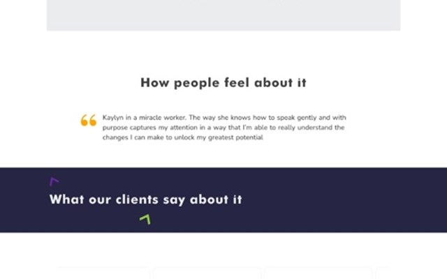 RapidWebLaunch Project - Website design for a consultant