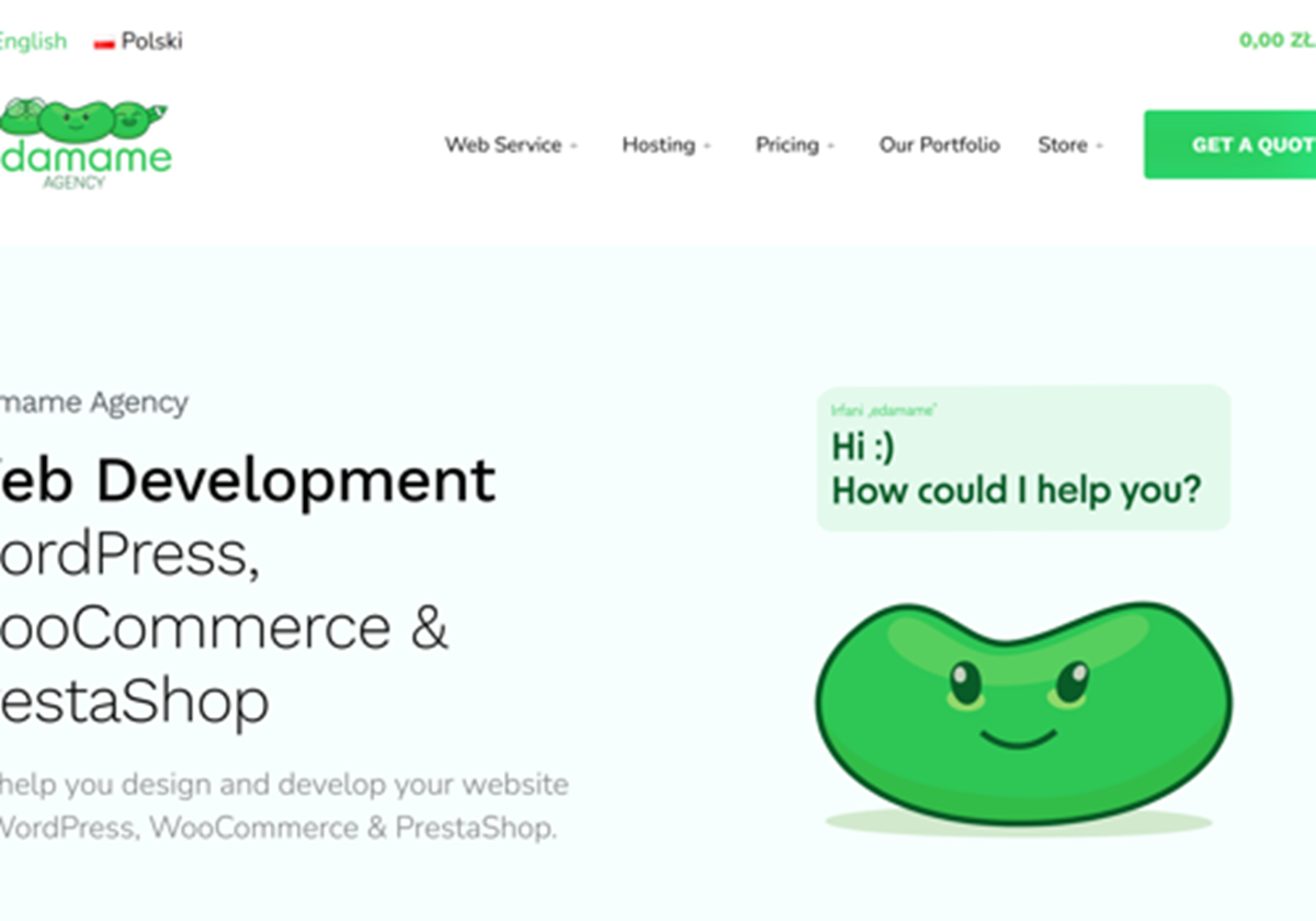 Web Design and Development - Edamame Agency