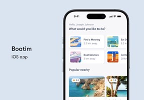 Webake Design Project - Boatim iOS app