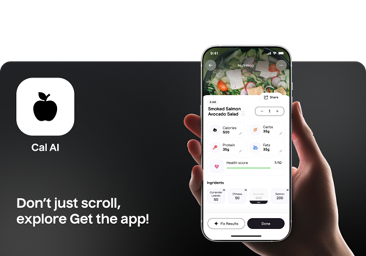 Cal Ai - Smart Food & Calorie Tracking App - Cal Ai