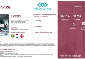 PRLab Project - Case Study for Meltwater