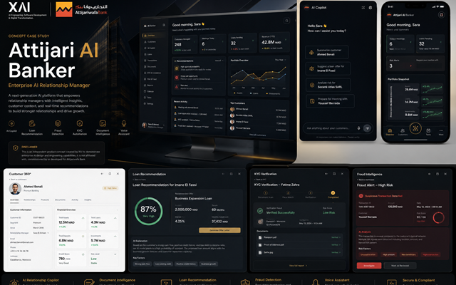 XAI Project - Attijari AI Banker, Enterprise AI CRM (Concept Case Study)
