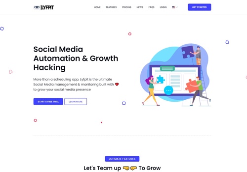 Lyfpit Homepage