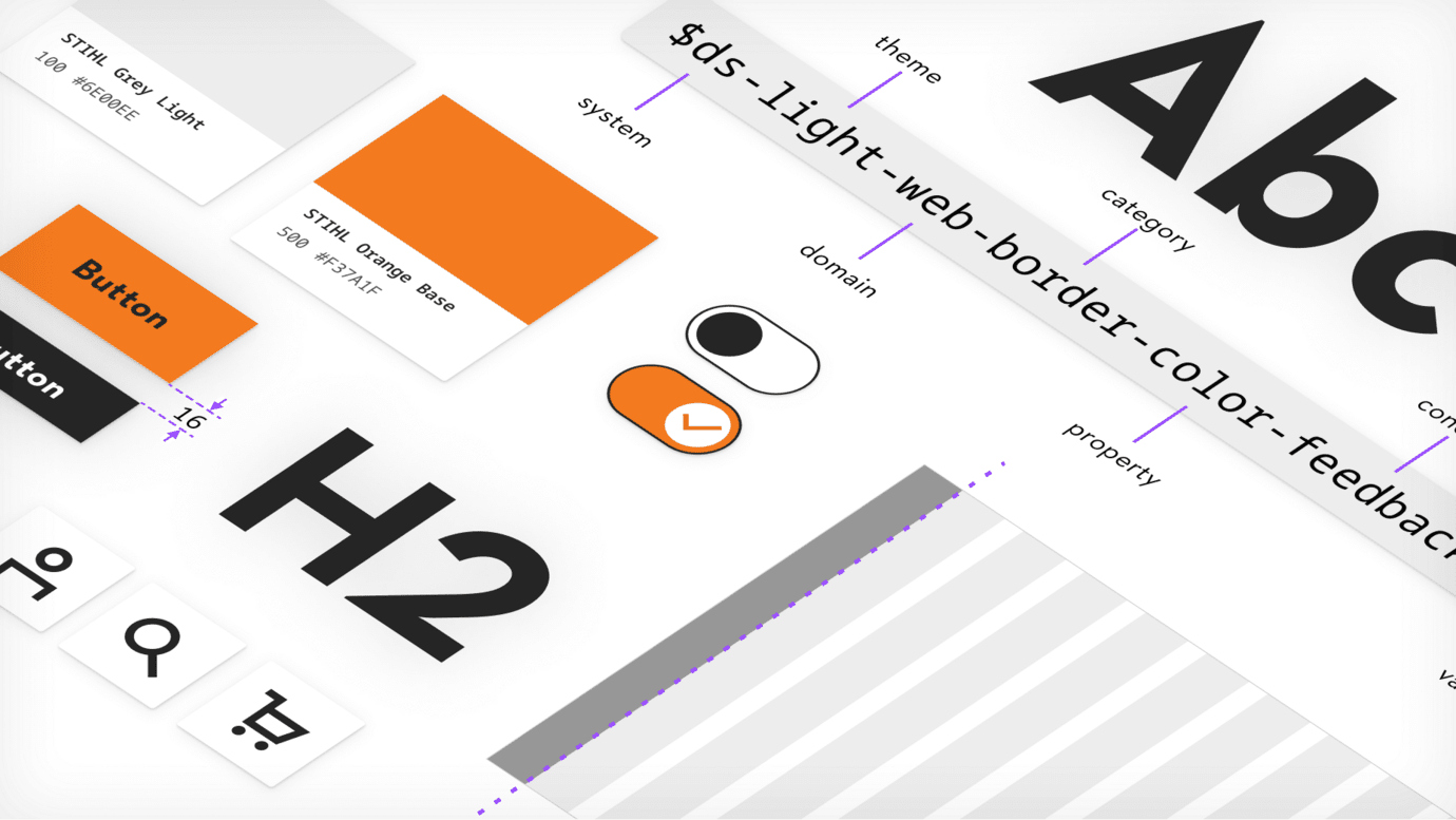 Moccu - Digitalagentur Project - Efficient and consistent: A transformative design system for STIHL