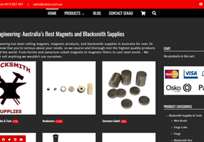 Goldfish SEO Project - Magnetics Ecommerce Website
