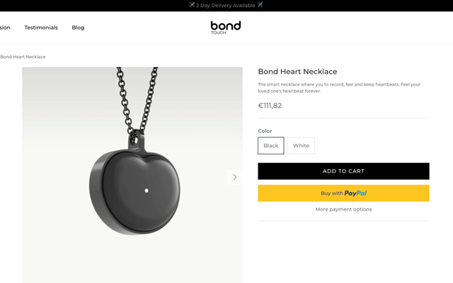 Pipecodes Project - Bond Touch
