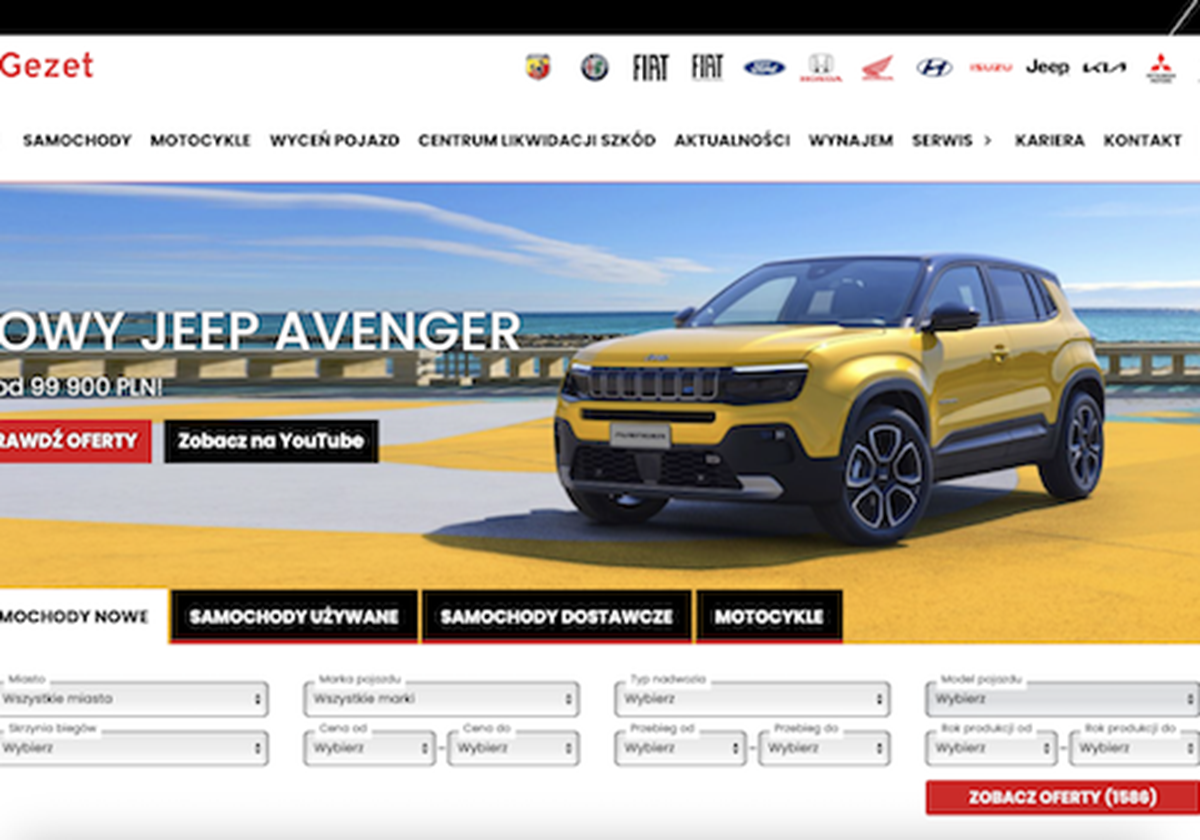 AutoHub: Web & Market Platform - GEZET SP. Z O.O.