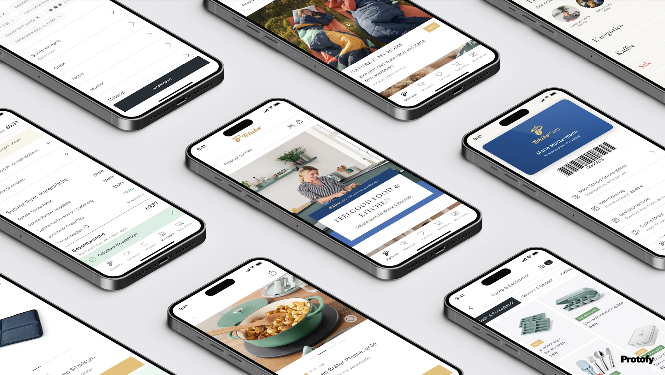 Tchibo - Relaunch der mobilen App
