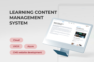Innowise Project -  Website optimization and custom LMS development: automating 30% of paperwork