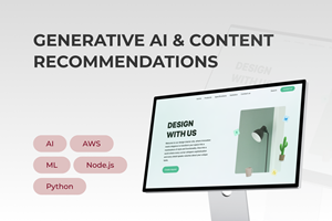 Innowise Project - Generative AI & content recommendations