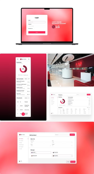 Custom CRM Development / LG Electronics