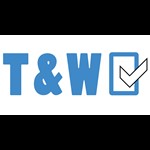 Text und Wert Logo