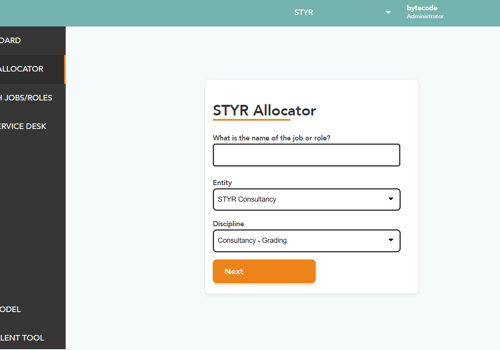 Bytecode Digital Agency B.V. Project - Modern job grading
