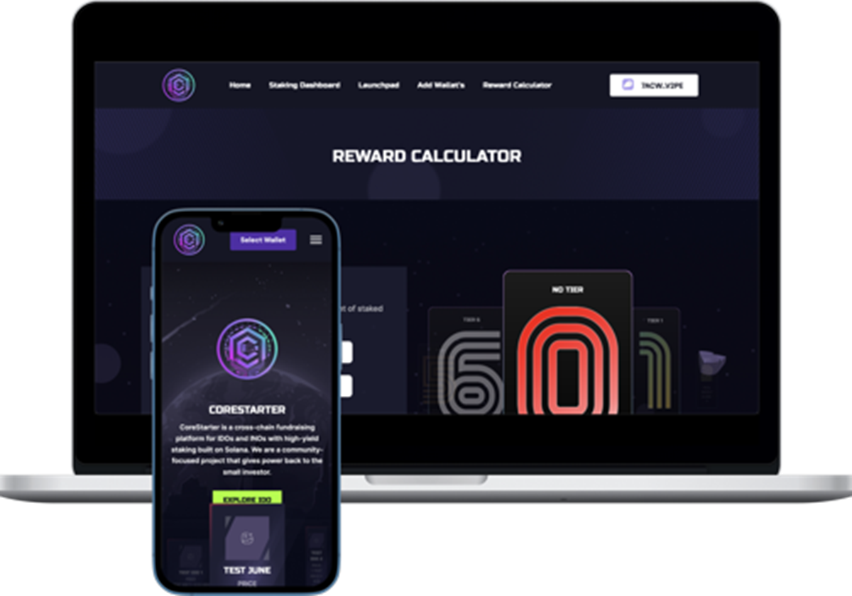 Multichain IDO Launchpad - Corestarter