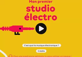 Limbus Studio Project - Interactive game “My first electro studio”