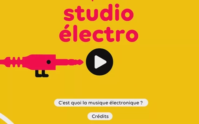 Limbus Studio Project - Interactive game “My first electro studio”
