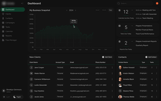 XB Software Project - Custom CRM for Financial Services