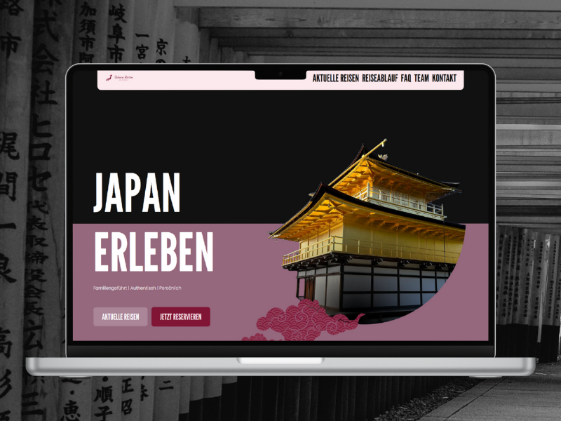 Waldhirsch Marketing Project - Sakura: Website-Relaunch