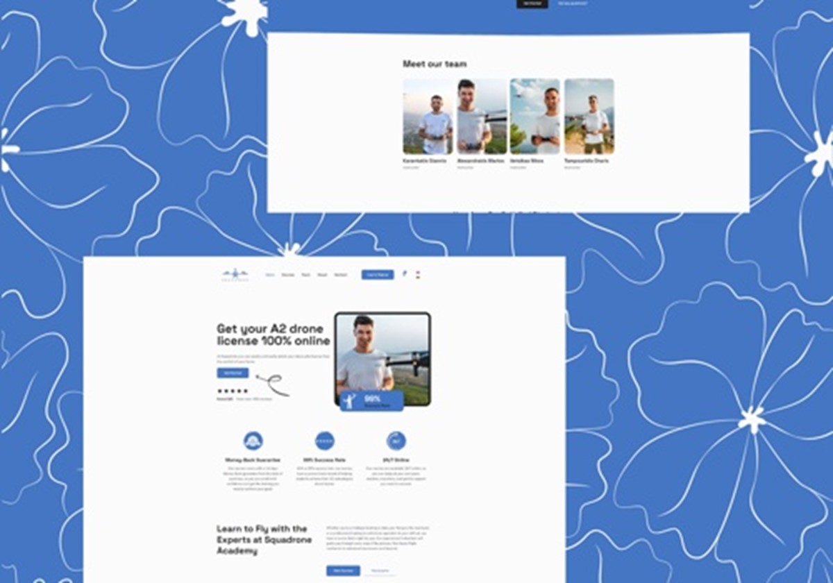 Squadrone Academy Wordpress LMS Website - Squadrone