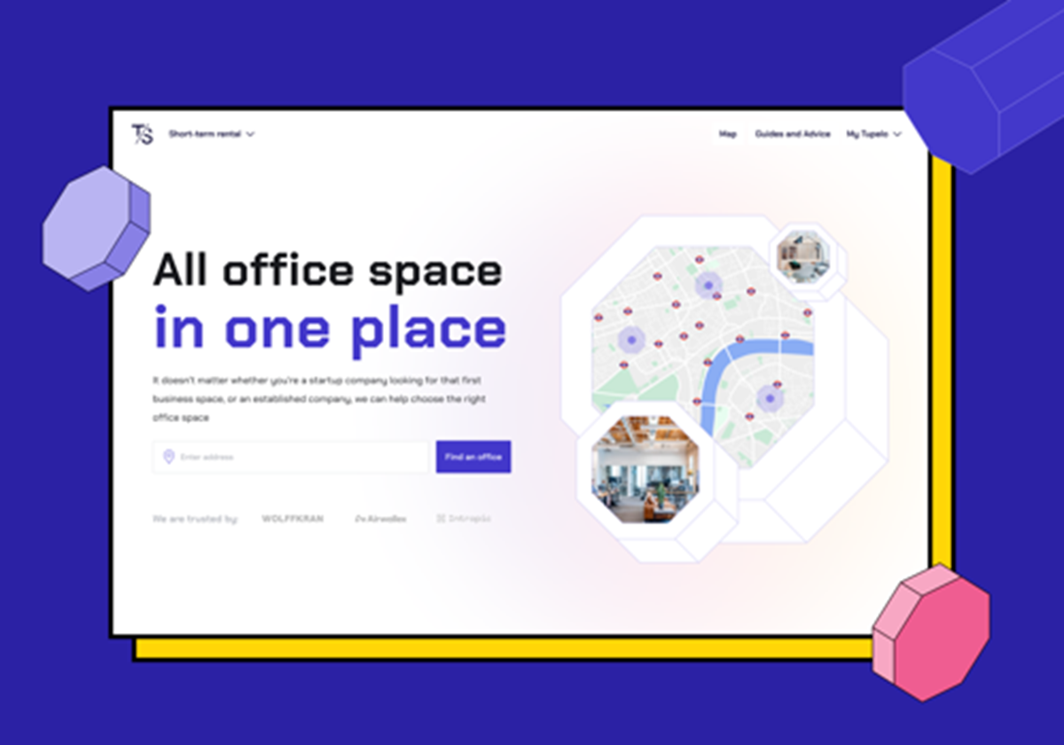 Tupelo Spaces | Website design - Tupelo Spaces