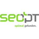 SEOPT - optimal gefunden. Logo