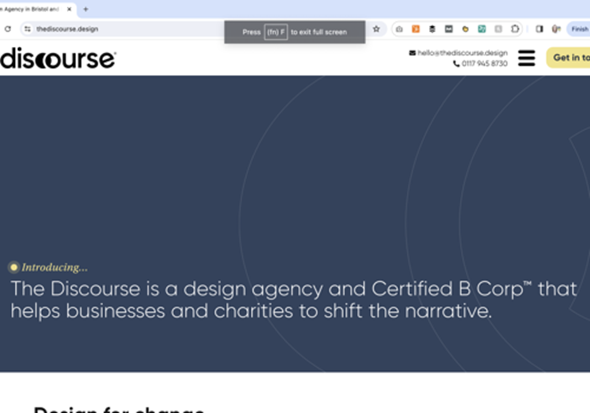 Positioning a design agency in the ESG market - 