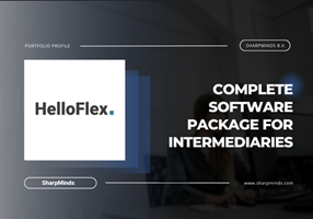 SharpMinds B.V. Project - Complete software package for staff intermediaries