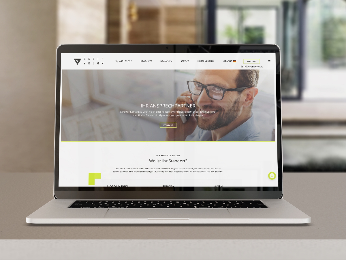 iseo Digitalagentur Project - Website Relaunch Greif Velox