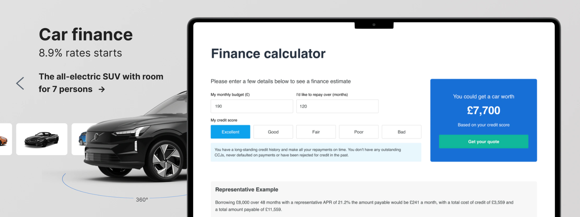 Andersen Germany GmbH Project - Software solution for car loans