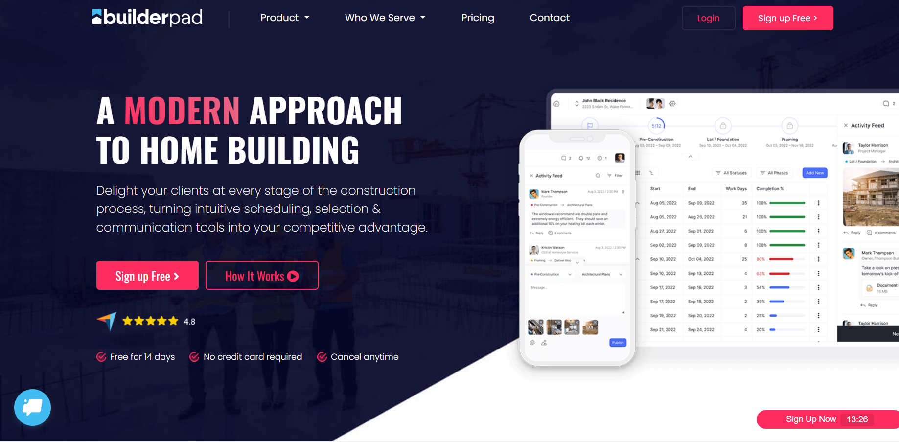 Creatix Technologies Project - Construction management platform