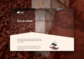 Upside Project - A custom made WordPress website with a mission