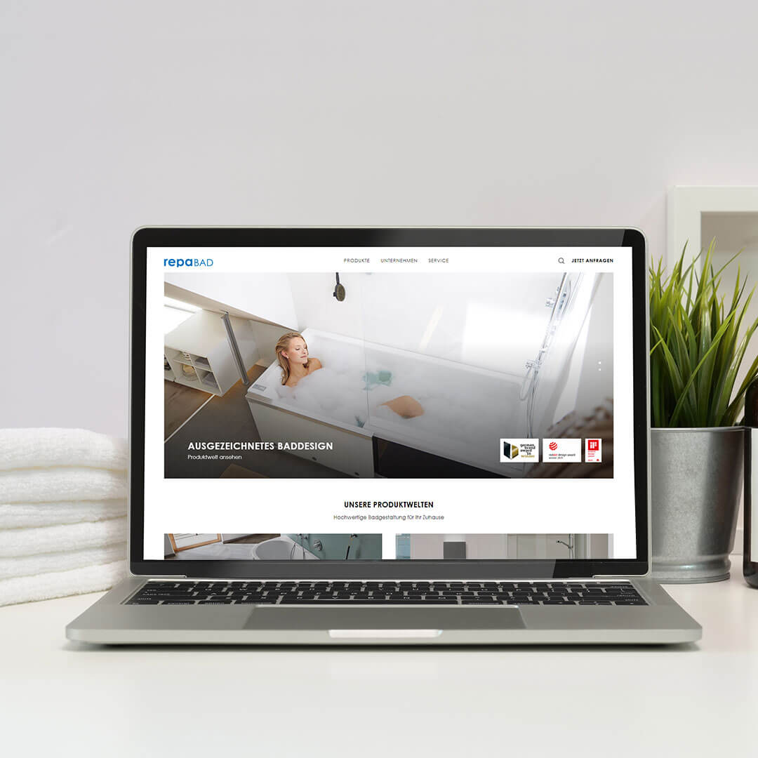 Agentur Anmut GmbH Project - Website Relaunch