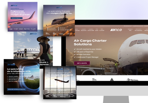Digital Advertising for Aviation Charter