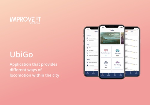 ImproveIT Solutions Project - Application development for UbiGo
