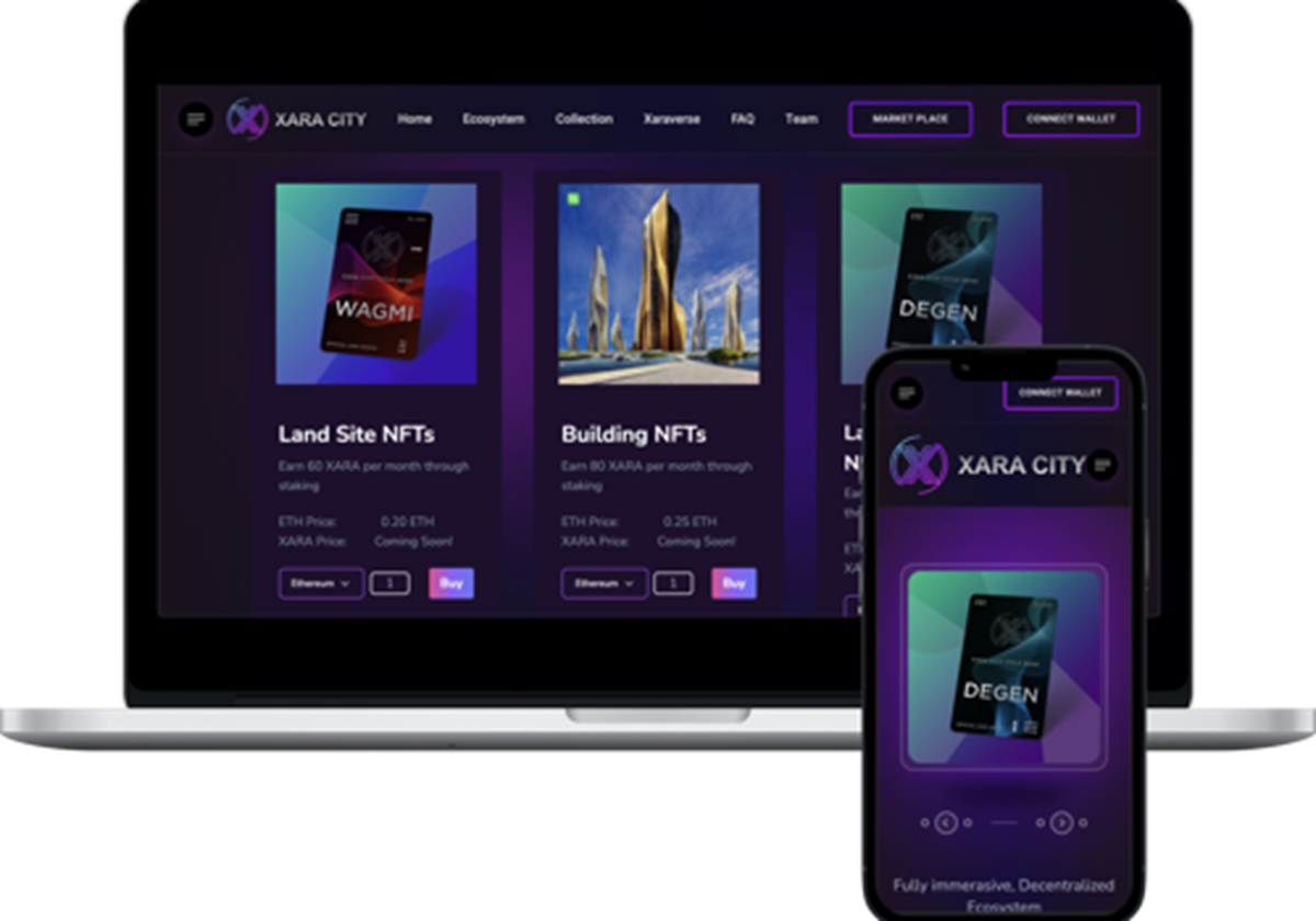 P2E Game on Ethereum - Xaracity