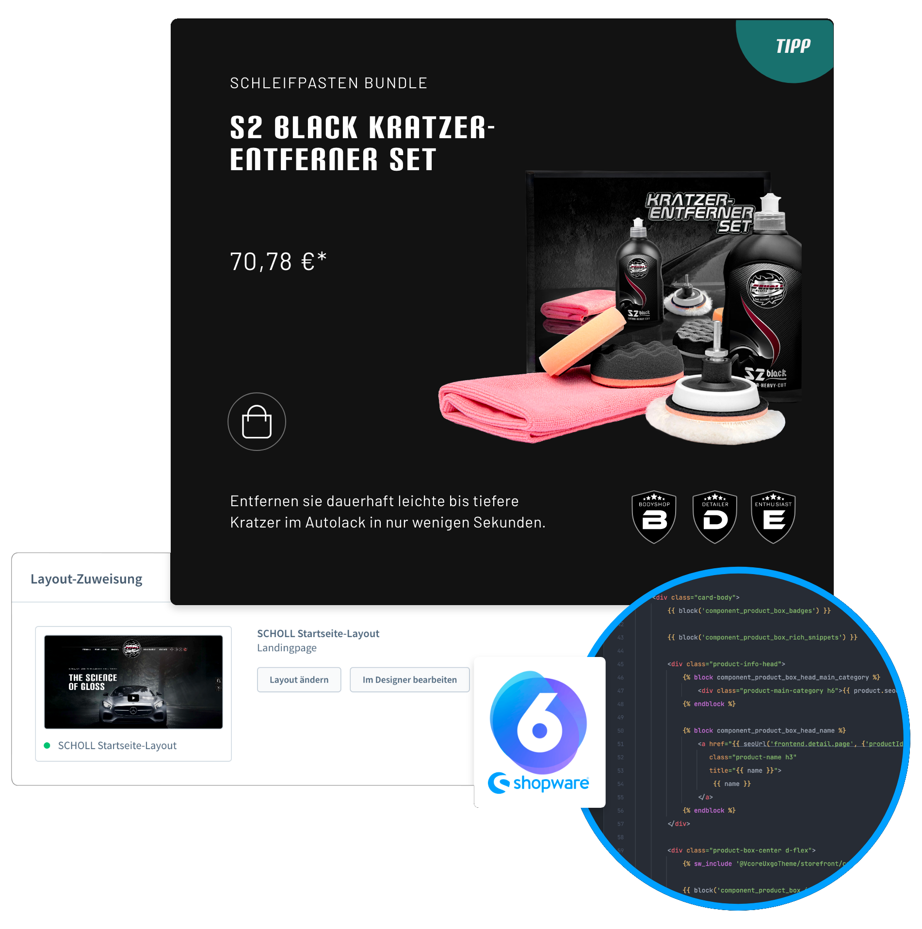 VI BRAND STUDIOS GmbH Project - Online store with Shopware 6 for B2B & B2C