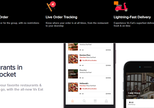Venturex Apps Project - A complete meal dispatch system (delivery)
