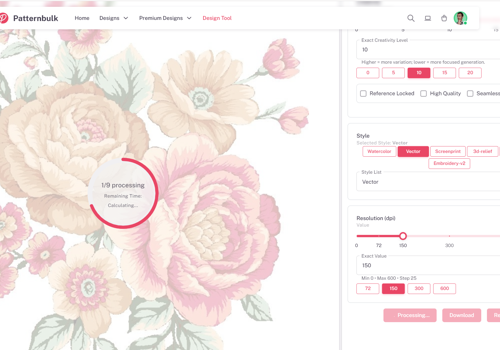 GreatoDeal Project - AI-Powered Textile Design & Pattern Platform