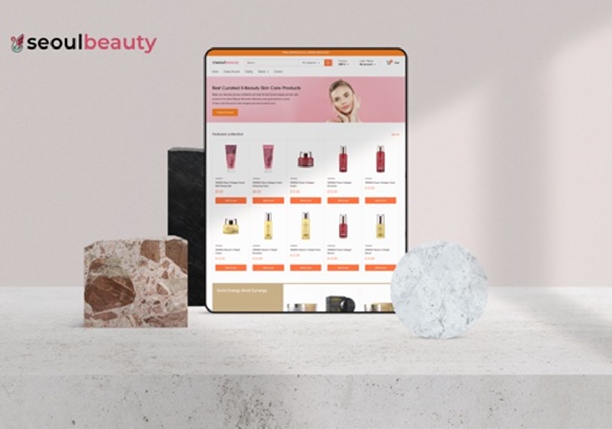 E-commerce Website Design & Development - Seoul Beauty