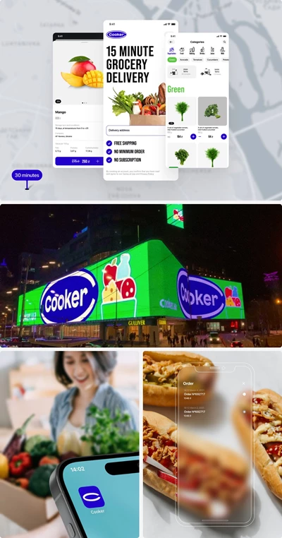 Food delivery eCommerce 