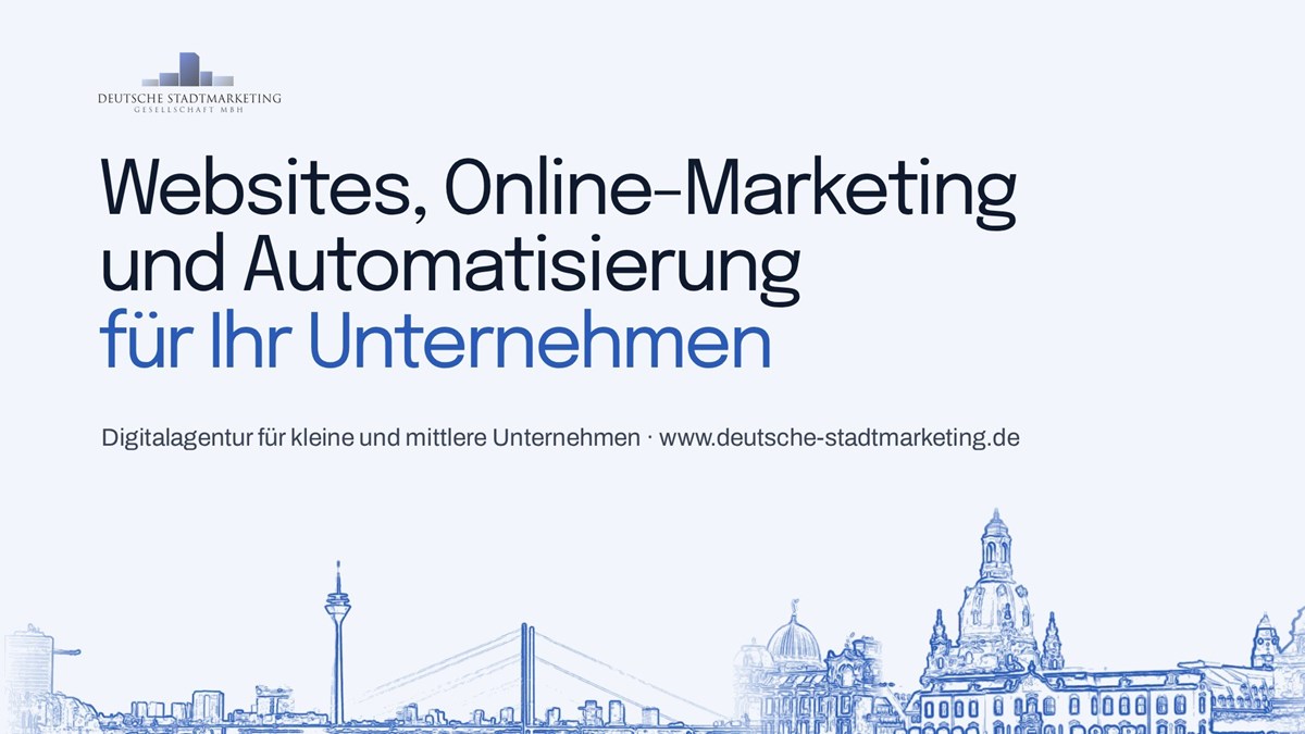 Deutsche Stadtmarketing GmbH Cover