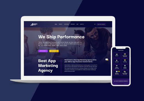 AGCS Project - Website redesign + new visual identity
