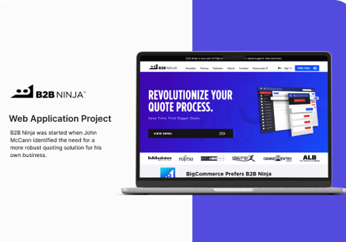 Expedey Project - Marketing site Web Development for B2B Ninja